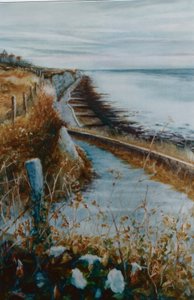 Brighton Morning Glory, 2000 (kağıt üzerine yağlı boya) by Lee Campbell